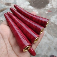 Once pipa rokok batu marjan (red coral) -6 cm 8 cm