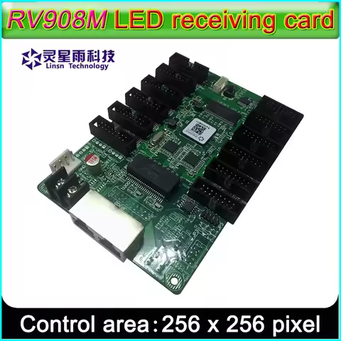 LED Display LINSN RV908M32 receiving card,control system Receiving Card, Outdoor,Indoor Full-color L
