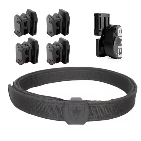 Tactical IPSC Belt Perfect Match with Holster Speed Magazine Pouch Set Competition Shooting Belt Mag