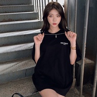 Genuine 13DE MARZO Cartoon Teddy Bear Necklace T-shirt - Fashionable Short Sleeve for Men & Women