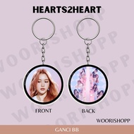 GANTUNGAN KEYCHAIN HEARTS2HEARTS focus KEYCHAIN KPOP UNOFFICIAL H2H CARMEN IAN JIWOO