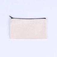 White canvas wallet bag 12x21cm for children to learn to draw and decorate