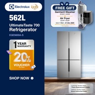 Electrolux EQE5600A-S 562L UltimateTaste 700 French 4 Door Inverter Fridge Refrigerator
