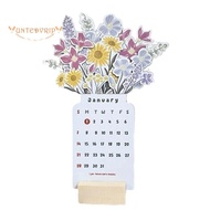 2024 Desk Calendar with Base 4 X 8Inch As Shown 2024 Desk Calendar Planner, Desk Planner