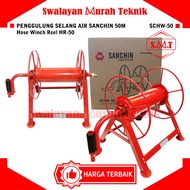 Penggulung / Alat Gulung Selang Air SANCHIN Hose Winch Reel HR-50 50M