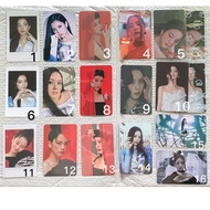 Blackpink Jisoo album Pob photocard