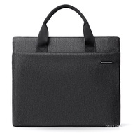 Business Computer Bag Wholesale Portable Office Meeting Bag Information Bag Advertising Printing Bri