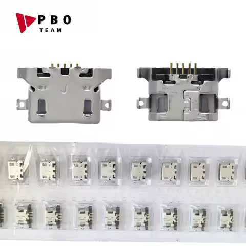 10-200pcs Micro USB 5pin Charging port Dock Connector For Motorola Moto E3 E4 G5 XT1672 XT1676 G4 Pl