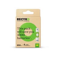 GP Recyko AAA 4pcs 850mAh Rechargeable Battery