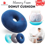 Unisex Memory Foam Seat Cushion Donut Cushion Postpartum Pressure Pain Relief