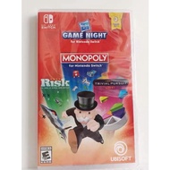 Nintendo Switch Hasbro Game Night Monopoly, Risk, Trivial Pursuit (Eng/New)
