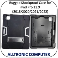 Rugged Shockproof 360 Protection Hybrid heavy Duty Case for  Apple iPad Pro 12.9 ( 2018 2020 2021 2022 )
