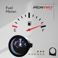 Fuel Level Gauge Car Meter LED 52MM Automotive Gauges 12V Ohms Pointer Instrument Universal