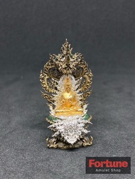 พุทธศิลป์ พระนาคปรก พรภควันต์ วัดลอน จ.พัทลุง Buddha image: Naga Prok “Buddha’s Blessing” 4.5 cm