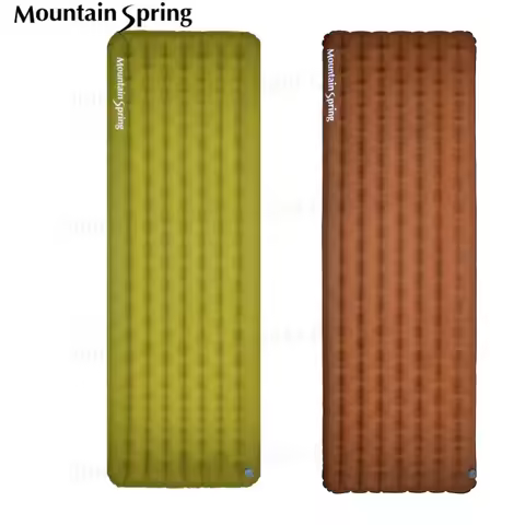 Mountain Spring New R7 Plus/Max Ultralight Mattress Outdoor Trekking Camping Inflated Sleeping Pad W