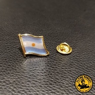 ArgentinaCountry Flag Pin Badge collection Crystal Flag Lapel Pin