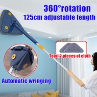 Spin Mop Floor mop Self Wash Triangle Mop Rotatable Cleaning Mop Flat Mop Dust Mop For Floor Window