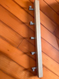 Ikea 不鏽鋼衣架毛巾架浴空架 原$1xx