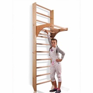 Stall Bar Wall Bar Kayu Gymnastic Calisthenics Yoga Wall Ladder