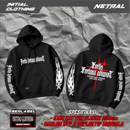Fortis Fortuna Adiuvat Hoodie with Light-Up Screen Printing | INITIAL CLOTHING