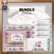 (Bundle) 80pcs/80pcs Premium Baby Wet Wipes Tisu Basah Wet Tissue