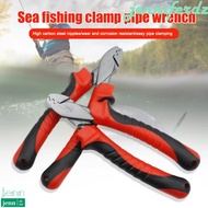 JENNIFERDZ Fishing Crimping Pliers, Hand Tools Rubber Handle Fishing Plier, Multifunctional Crimp Sl