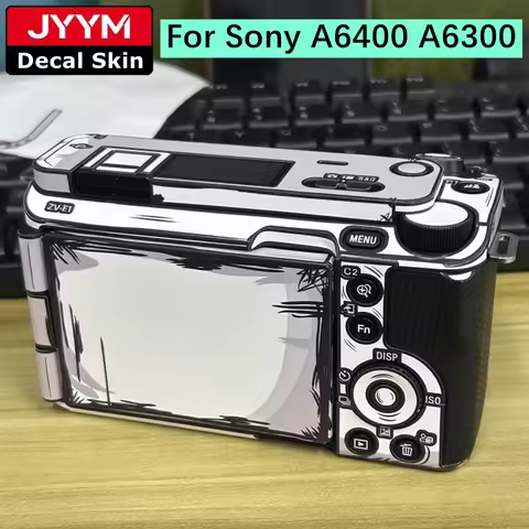 Customized Sticker For Sony A6400 A6300 Camera Decal Skin Vinyl Wrap Film Coat ILCE-6400 ILCE-6300 A