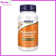 NOW Foods 益生菌-10 250 億 100 粒素食膠囊 腸道胃健康 消化 免疫力 雙歧桿菌 [香港行貨] 此日期前最佳:2027年05月31日