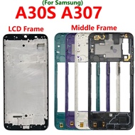Housing Front Middle Frame Bezel For Samsung Galaxy A30S A307 LCD Middle Frame Plate Cover Replacement Parts