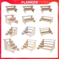 [FlameerMY] Wood Display Stand Showcase Fixtures Wood Display Riser Stand Product Stand for