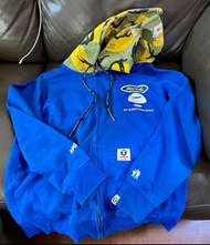 Aape by A Bathing Ape 藍色迷彩連帽衞衣外套 jacket sweater