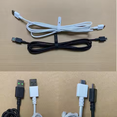 Type-C TO USB Keyboard Cable Replacement Wire for Razer Huntsman V2 Tenkeyless/v2 Analog/Mini Optica