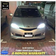 Toyota Wish 2nd Gen - H11 HB3 9005 6500k White LED Headlight / Fog Light Bulb