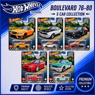 Hot Wheels Premium Boulevard 76-80 Mercedes-Benz C 63 AMG Holden Torana A9X Toyota AE86 Lancer Evolu