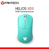 Fantech Gaming Mouse Helios XD3 Mint Edition with 2.4GHz / USB Connection Up to 16000 DPI 1000Hz Pol