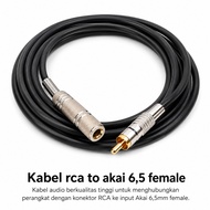 Cable rca to akai 6.5 female | Rca male to akai female