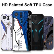 For Asus ROG 8 Case For ROG 8 Pro HD Painted Soft Silicone Back Cases ROG8 Pro Phone Cover For Asus ROG 7 Pro ROG6 ROG8Pro Shell