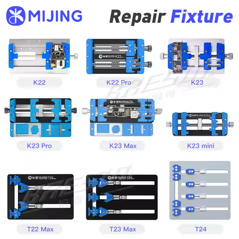 Mijing K22 K23 T22 T23 T24 PRO MAX Aluminum Alloy Motherboard Repair Fixture For Mobile Phone CPU Ch