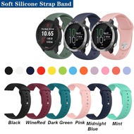 Strap Soft Silicone Band Replacement for Garmin Forerunner 645 645M 245 245M / Vivoactive 3 Music / Venu Sq