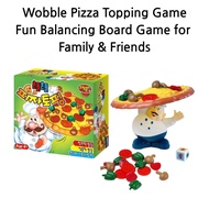 Wobble Pizza Topping Game – Fun Balancing Board Game for Family & Friends