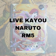 Live Kayou Naruto Cards 5