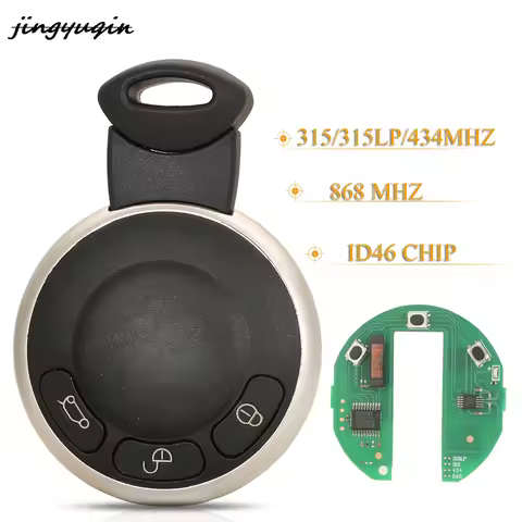 jingyuqin KR55WK49333 315/433/868MHz ID46 PCF7953 Remote Smart Key for BMW Mini Cooper S ONE D CLUBM