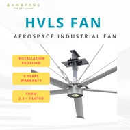 Aerospace HVLS Industrial Big Fan Energy Efficient Big Fan Warehouse Factory High Volume Low Speed