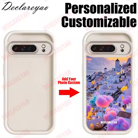 Personalized Customizable DIY Photos Coque For Google Pixel 10 Pro XL 9 9A 8 8A 7 7A Cases Covers Ma