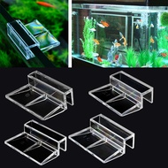 2024 New 4 Pcs 6/12mm Acrylic Aquarium Fish Tank Clips Glass Cover Support Holders Accessories for Aquarium Filter Lamp Stand