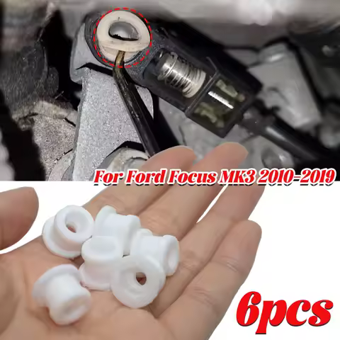 6/8pcs For ford Fusion Focus Kuga Mondeo Shifter Cable Bushing AT Gear End Connector Fix Sleeve Grom
