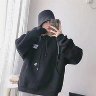 ADER ERROR 20FW Asymmetric Patchwork Hoodie - Men & Women