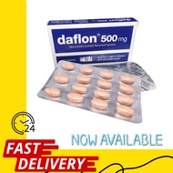 [BUASIR] Daflon 500mg Film-Coated Tablet 10s/30s (EXP 2026)