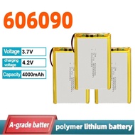 3-5PCS 606090 3.7V 4000mAh Li-Polymer Li LiPo Battery Connector for GPS Bluetooth Speaker Power Bank