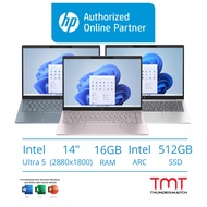 HP Pavilion Plus 14-ew1013TU/ew1014TU/ew1015TU | Intel Core Ultra 5-125H | 16GB RAM 512GB SSD | 14" 2.8K(2880x1800) OLED | Intel Arc | MS Office H&amp;S 2021 | Win11 | 2Y Warranty